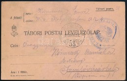 1915 Tábori Posta Levelezőlap 'K.u.K. KORPS-TELEPHON-ABTEILUNG Nr.4.' + 'TP 58' - Altri & Non Classificati