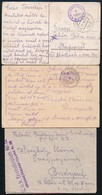 1915-1917 5 Db Tábori Posta Küldemény  (FP 224, 335, Belgrád + TP 23, EP 261) - Sonstige & Ohne Zuordnung