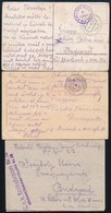 1915-1917 5 Db Tábori Posta Küldemény  (FP 224, 335, Belgrád + TP 23, EP 261) - Other & Unclassified