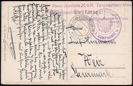 1915 Képeslap / Postcard 'K.U.K. MATROSENKORPS 7. KOMPAGNIE' - Other & Unclassified