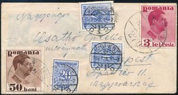 1936 Levél Romániából, Portózva - Altri & Non Classificati