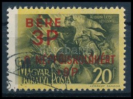 O 1945 Béke 3P Erősen Hiányos Alapnyomattal - Sonstige & Ohne Zuordnung