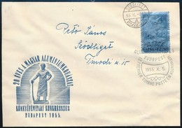 1955 Alumínium Bélyeg FDC-n - Sonstige & Ohne Zuordnung