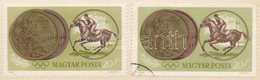 ** 1965 Olimpiai érmesek 20f A Sötétbarna Szín Eltolódásával + Támpéldány - Otros & Sin Clasificación