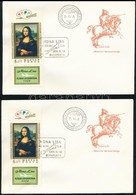 1974 5 Db Mona Lisa FDC (6.500) - Autres & Non Classés