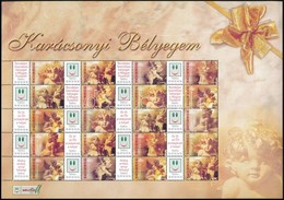 ** 2004 Karácsonyi Bélyegem (I.) - Angyalkák Promóciós Teljes ív Sorszám Nélkül (11.000) - Otros & Sin Clasificación