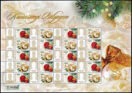 ** 2011 Karácsony Bélyegem - Gömbök Promóciós Teljes ív (7.000) - Sonstige & Ohne Zuordnung