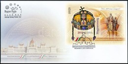 2011 Magyarország új Alaptörvénye Blokk FDC (6.000) - Sonstige & Ohne Zuordnung