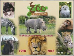 ** 2018 60 éves A Veszprémi állatkert Emlékív - Sonstige & Ohne Zuordnung