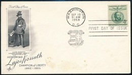 1958 Kossuth 4c FDC - Other & Unclassified