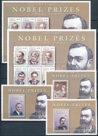 ** 2001 Nobel-díjasok 2 Kisív + 3 Blokk Mi 3604-3615 + 520-522 - Altri & Non Classificati