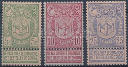 ** 1894 Világkiállítás Sor,
World Exhibition Set
Mi 61-63 - Altri & Non Classificati