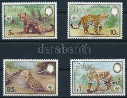 ** 1983 WWF Jaguár Sor,
WWF Jaguar Set
Mi 719-722 - Other & Unclassified