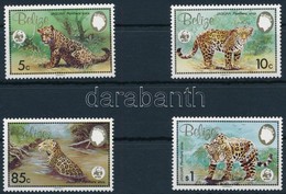 ** 1983 WWF Jaguár Sor,
WWF Jaguar Set
Mi 719-722 - Other & Unclassified