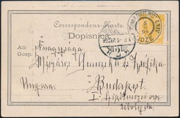 1899 Képeslap 'K. Und K. MILIT. POST LXIV' - Other & Unclassified