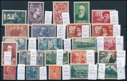 ** 1927-1941 23 Klf Bélyeg, Közte Sorok, önálló értékek, Darabok (EUR 159.2) - Sonstige & Ohne Zuordnung