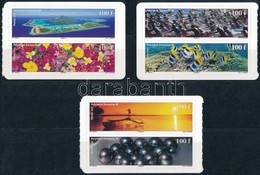 ** 2011 Természet 3 Db Bélyegfüzetlap,
Nature 3 Stamp-booklet Sheets
Mi 1142-1147 - Autres & Non Classés