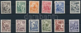 ** 1950/1951 Gazdaság Sor Mi 628-639 - Otros & Sin Clasificación