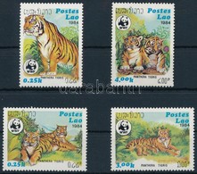 ** 1984 WWF Tigris Sor,
WWF Tigers Set
Mi 706-709 - Altri & Non Classificati