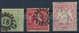 O 1850-1881 Mi 5, 9, 53 (Mi EUR 36,-) - Other & Unclassified