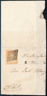 1856 20Rp Levéldarabon 'KRUMMENAU'. Certificate: Marchand - Sonstige & Ohne Zuordnung