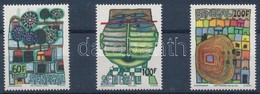 ** 1979 Festmény: Friedensreich Hundertwasser Sor Mi 705-707 - Sonstige & Ohne Zuordnung