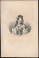 Payne: Alexandra Fjodorovna Cárné és Miklós Cár Acélmetszetű Portréja / Russian Tzar And Empress Steel Engraving. Page S - Prints & Engravings