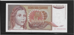 Yougoslavie - 10000 Dinara - Pick N°116 - NEUF - Yugoslavia