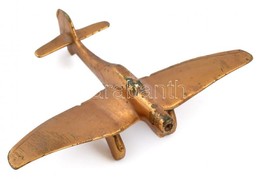 Bronz Kis Repülő, Sérült, 14×10 Cm - Sonstige & Ohne Zuordnung