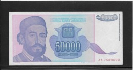 Yougoslavie - 50000 Dinara - Pick N°130 - SUP - Yugoslavia