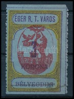 O 1920 Eger Városi Illetékbélyeg 3 Korona - Ohne Zuordnung