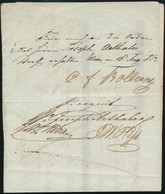 1851, 1852 Váltók 15kr és 30 Kr Szignettával - Ohne Zuordnung