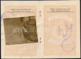 1922 Román útlevél / Romanian Passport - Ohne Zuordnung