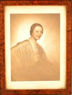 Cca 1930 Angelo (1894-1974): Női Portré, Színezett Fotó, Aláírva, üvegezett Keretben, 22×16 Cm - Sonstige & Ohne Zuordnung