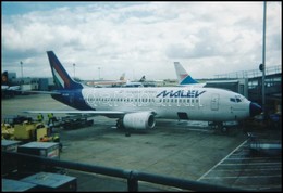 MALÉV HA-LEG - Boeing 737-3Y0 Típusú Repülőgép, 8,5×12,5 Cm - Altri & Non Classificati