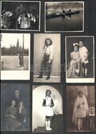 Cca 1900-1950 Vegyes Fotó Tétel, Strand, Tenisz, Családi Képek, 50 Db, 5×3 és 14,5×10 Cm Közötti Méretekben - Sonstige & Ohne Zuordnung