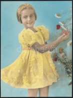 Cca 1950 Kézzel Színezett Fényképek Különféle Lelőhelyekről, 3 Db Vintage Fotó, 13x18 Cm és 24x18 Cm - Sonstige & Ohne Zuordnung