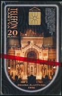 1996 A Dohány Utcai Zsinagóga Orgonája Telefonkártya Használatlan, Bontatlan Csomagolásban. Sorszámozott. Csak 4000 Db! - Ohne Zuordnung