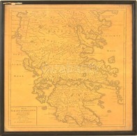 Cca 1890-1900 Ókori Görögország Térképe,(Alt Griechenland Wie Es Zu Erst In Königreiche Darnach In Republiken Und Endlic - Other & Unclassified