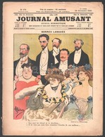 1901-1902 A Journal Amusant 2 Lapszáma, érdekes írásokkal, Karikatúrákkal - Ohne Zuordnung