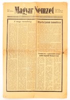 1956 A Magyar Nemzet Rajk László újratemetésével Foglalkozó Száma - Non Classificati