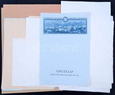 1982 A Diósgyőri Papírgyár által Készített 13 Db Különböző Vízjeles Merített Papír. Több Féle Vízjellel. Közöttük Képes  - Non Classificati