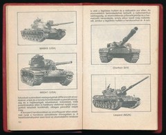 1985 Az MHSZ Aktivisták Zsebnaptára, Benne Harckocsikról Készült Képekkel, Leírásokkal, 206p - Non Classificati
