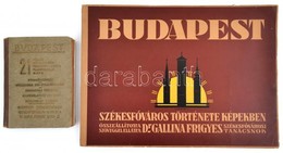 Budapest Székesfőváros Története Képekben. Szerk.: Gallina Ferenc. Bp., 1932, Házinyomda. Papírkötésben, Jó állapotban.  - Non Classés