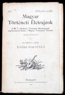 Dr. Dézsi Lajos: Tinódi Sebestyén. Bp.,1912, Magyar Történelmi Társulat,(Athenaeum-ny.), 229 P.+11 T. (ebből 3 Kihajthat - Sin Clasificación