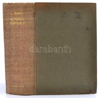 Leopold Ranke: A Pápák Története. Fordította Horváth Zoltán. Bp., é.n., Hungária. Kiadói Félvászon-kötés, Kissé Kopott B - Ohne Zuordnung