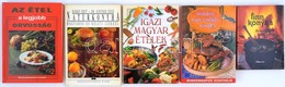 Vegyes Szakácskönyv Tétel, 5 Db: 
Hargitai György: Az étel A Legjobb Orvosság. 2. Bp.,1994, Magyar Könyvklub. Kiadói Kar - Ohne Zuordnung