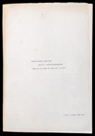 Lovas György: Különleges Vasutak, Vasúti Különlegességek. Ismeretterjesztő Sorozat. I-XIV. Gépelt Iratanyag. Papírkötésb - Non Classificati