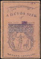 Karinthy Frigyes: A Bűvös Szék. Komédia Egy Felvonásban. Modern Könyvtár 523. Sz. Bp.,[1918], Athenaeum,(Uránia-ny.),28+ - Unclassified