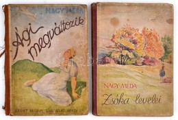 Nagy Méda 2 Könyve: Zsóka Levelei; Ági Megváltozik. Bp., é. N., Szent István Társulat. Kopott Félvászon Kötésben. - Ohne Zuordnung